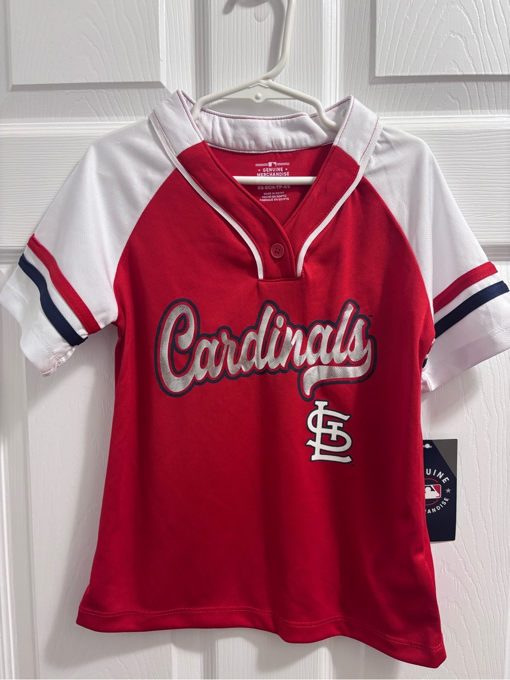 Genuine Merchandise St. Louis Cardinals Red and White Kids Jersey